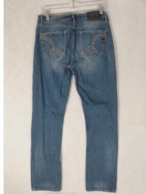 Bootheel Trading Co Kennett Straight Jeans 30/8 32x32  Stretch Blue Sheryl Crow